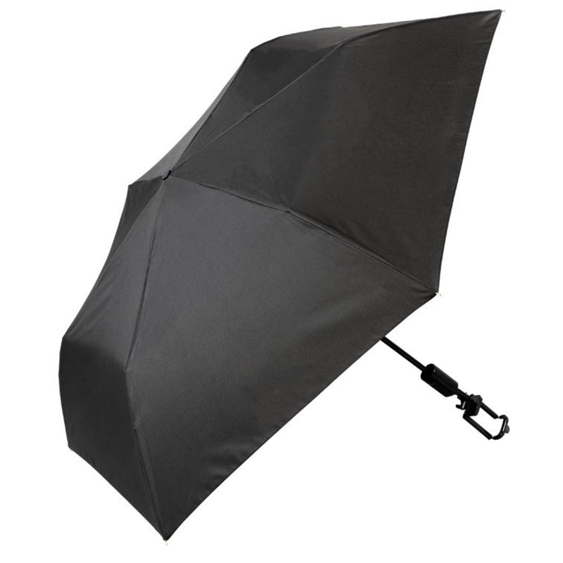 Susino 2 in 1 Selfie Stick Umbrella - Black - Umbrellaworld