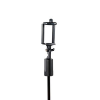 Susino 2 in 1 Selfie Stick Umbrella - Black - Umbrellaworld