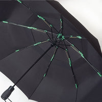 Fulton Performance 'Tornado' Golf Size Folding Umbrella - Black (due May 24) - Umbrellaworld