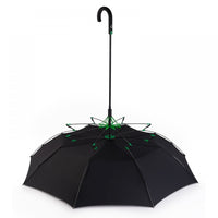 Fulton Performance 'Typhoon' Walking Umbrella - Black (due Feb 24) - Umbrellaworld