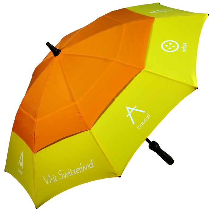 Pro-Brella Mid Size Vented Canopy Promotional Umbrella - MOQ 25 Pieces - Umbrellaworld
