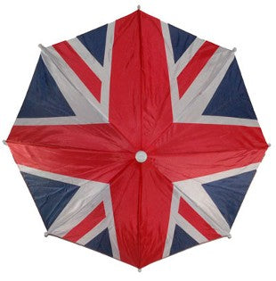 Union Jack Umbrella Hat - 2 Pack